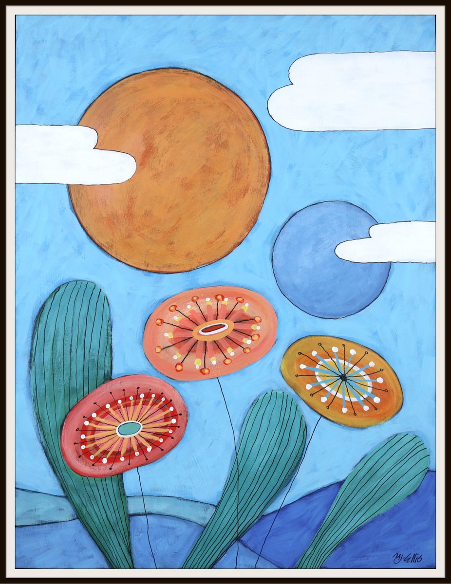 Summer Garden by Mariann Johansen-Ellis