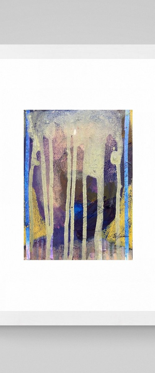 Abstracted Face series 2 by Gela MIKAVA