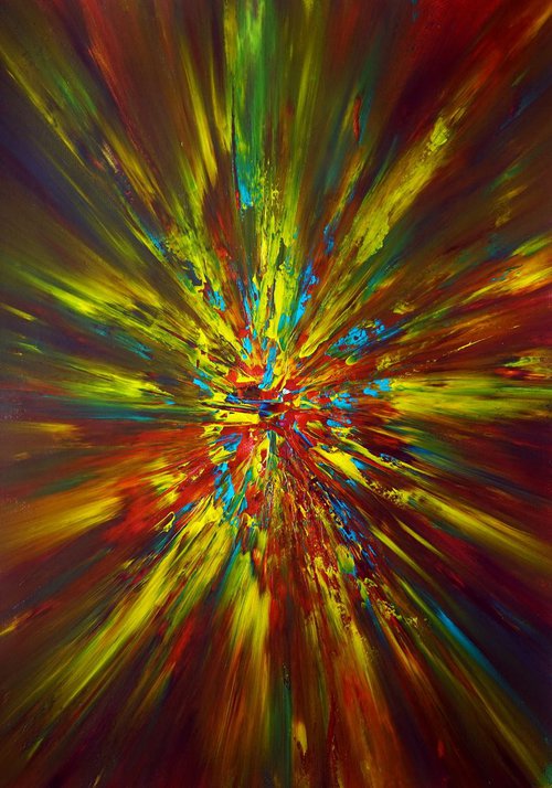 Big Bright Star Nukleuz Burst 03 by Richard Vloemans