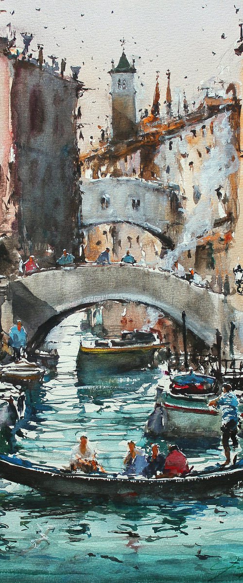 Ponte della Paglia by Maximilian Damico