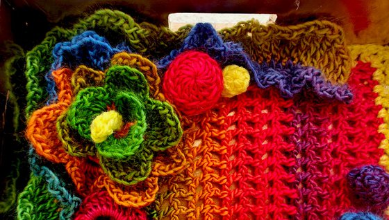Yarn Flowers 2