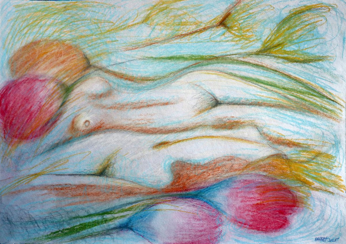  Fantasy With Flowers 251 By Rakhmet Redzhepov, 23 X 17, Artwork For Sale On Artfinder