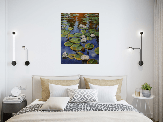 "Summer Morning on the Pond"