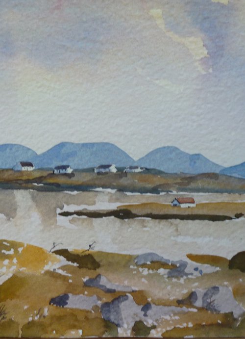 Connemara mountains by Maire Flanagan