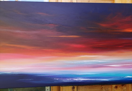 Mellow - seascape, emotional, panoramic