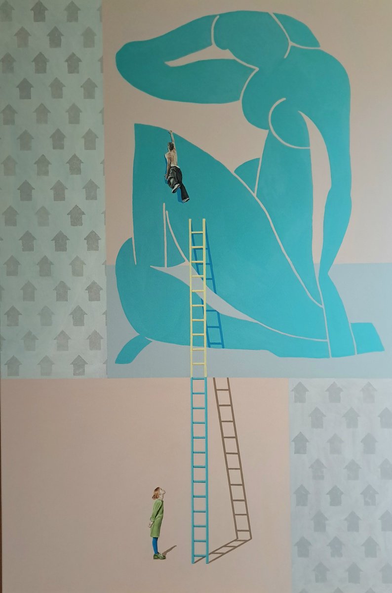 Urban And Pop Painting , Two Become One By Lee Jenkinson, 39 X 59, Artwork For Sale On Artfinder