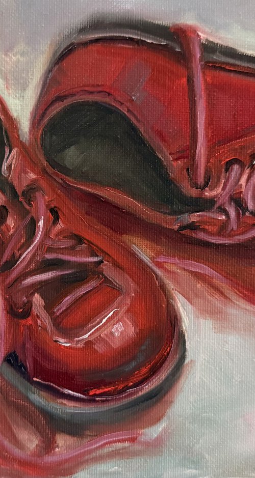 Red Shoes by Nimasha Perera