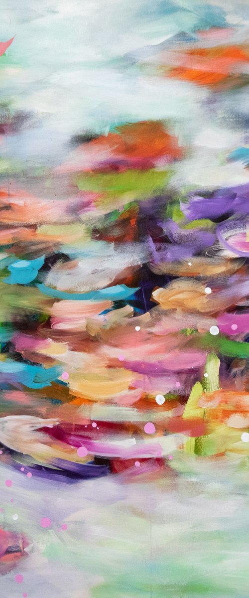 Rivière de pétales by Chantal Proulx