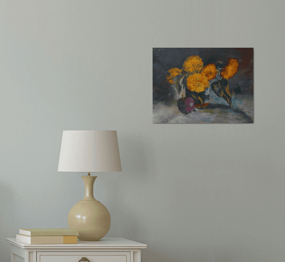 Still Life With Plums
