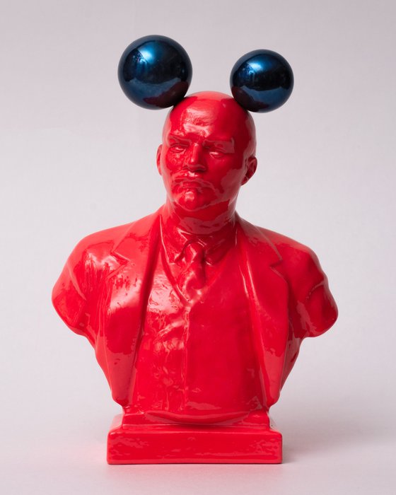 Lenin with Mickey's Ears