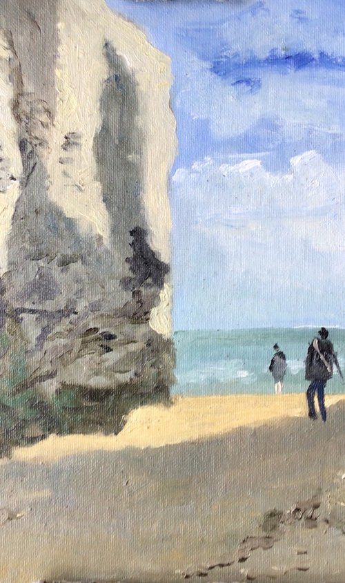 Botany Bay Kent coast by Julian Lovegrove Art