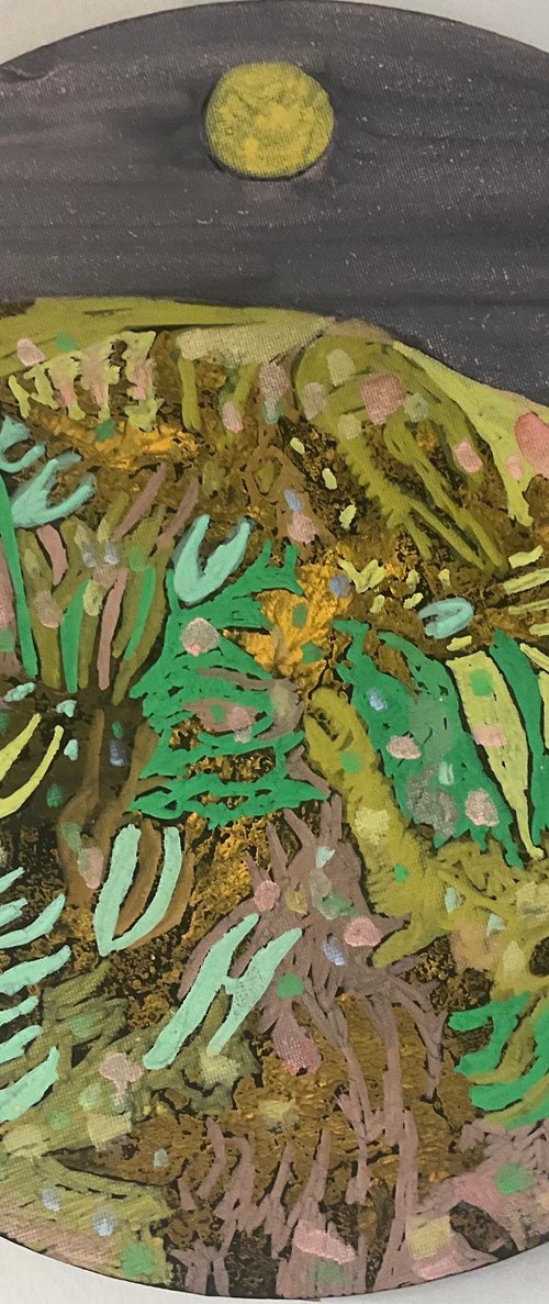 Argyll hillside by Gwendolyn Fleming