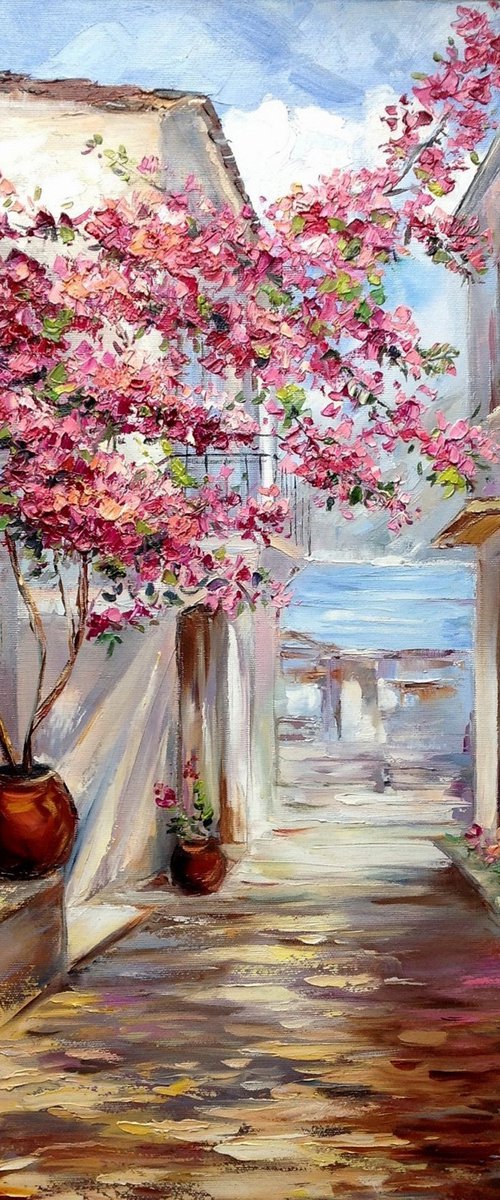 Road to the sea by Olena Hontar