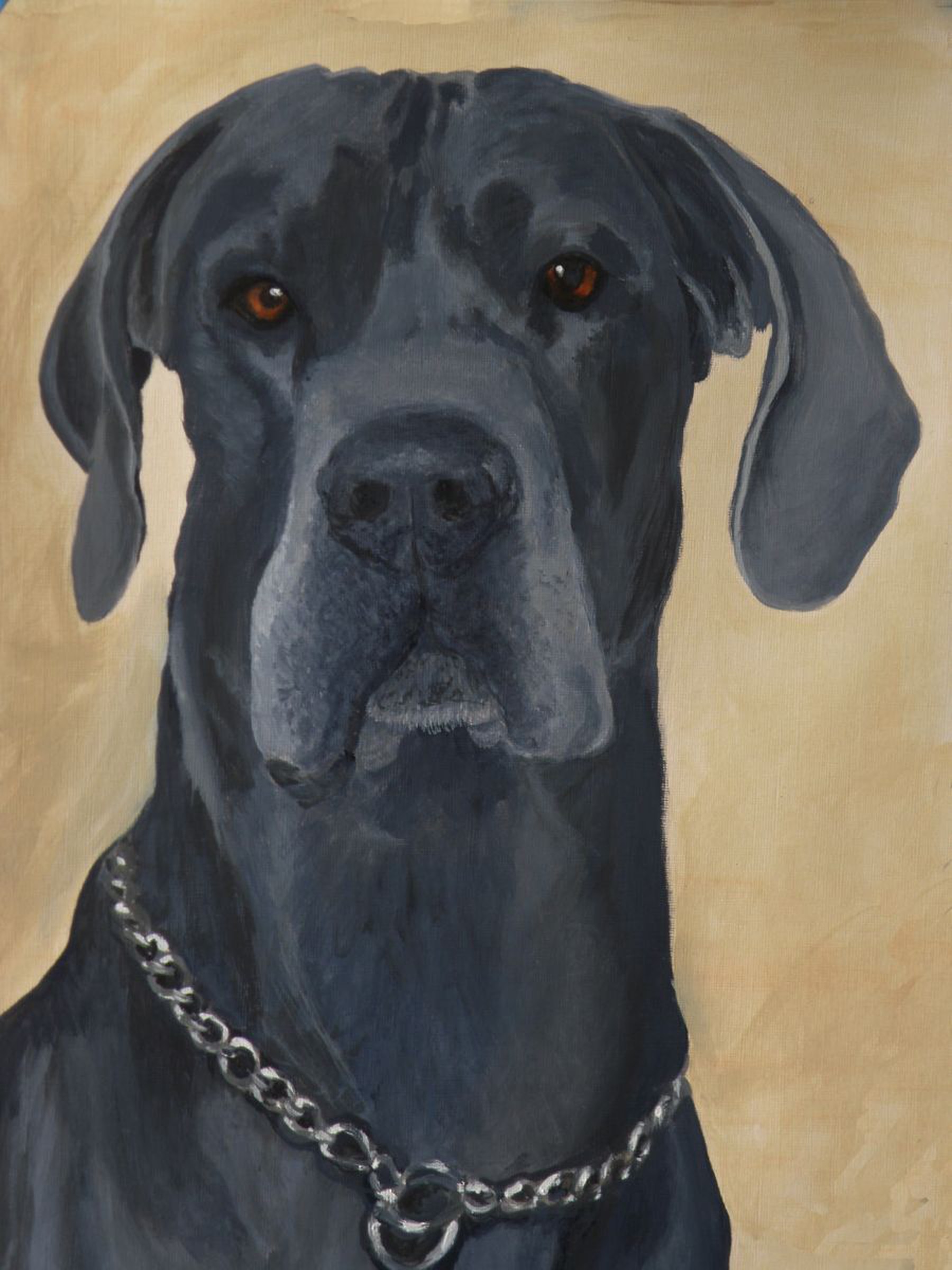 Spencer Blue Great Dane By Elaine Askew Artfinder