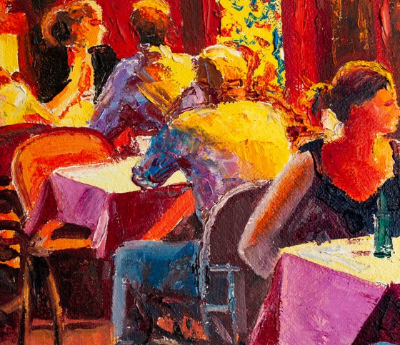 "Evening cafe"