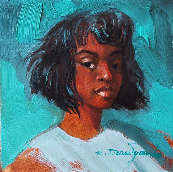 Black woman portrait