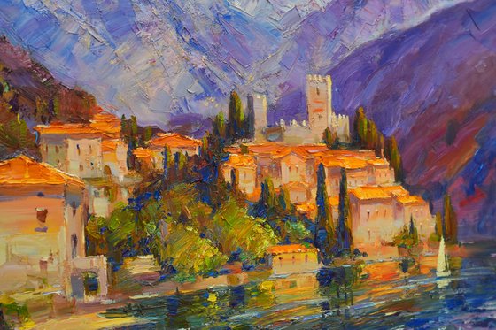 Evening in San Siro, Lake Como