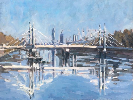 Albert bridge en plein air - London