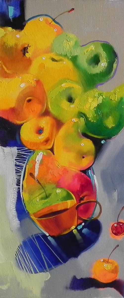 "Sweet melody" Abstract still life (2021) by Mykhailo Novikov