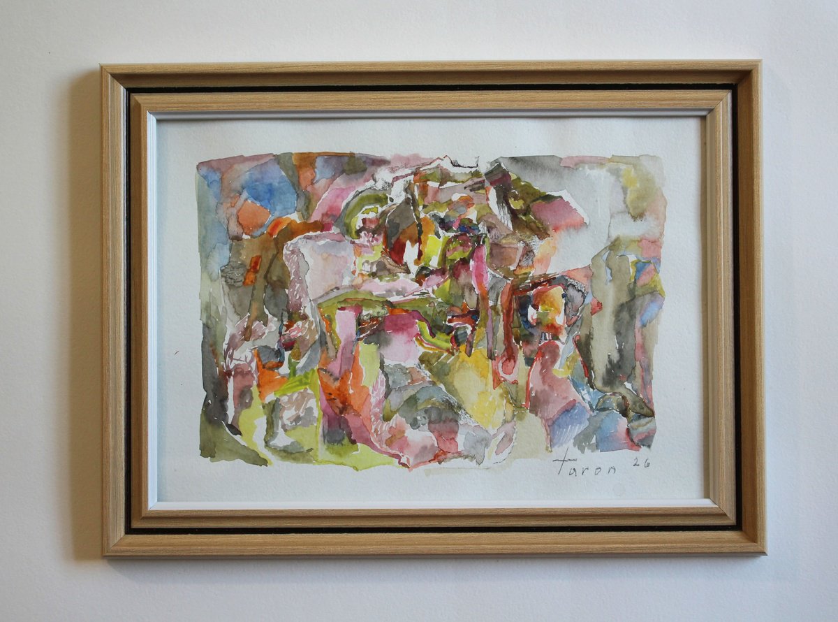 Abstract Watercolour , Abstraction By Taron Khachatryan, 12 X 9, Artwork For Sale On Artfinder