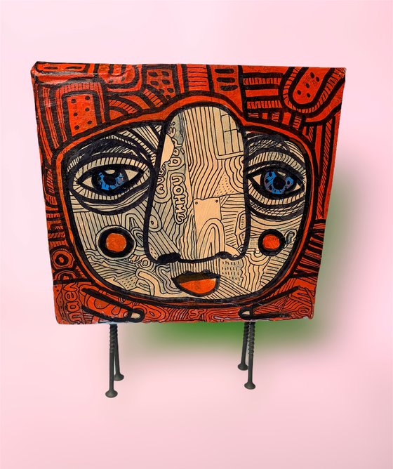 Wood human #88
