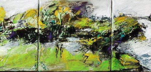 Granchester Meadows by Irene Wilkes