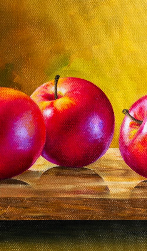 Still Life with Apples by Kolodyazhniy Sergey