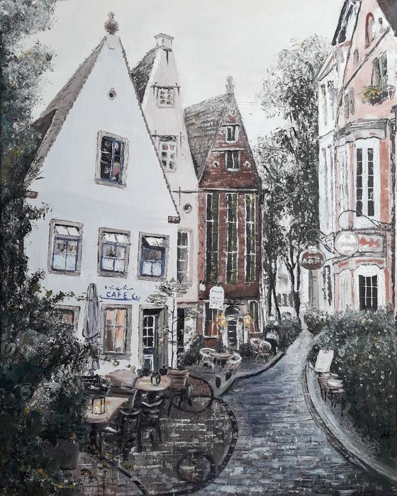 Old European street