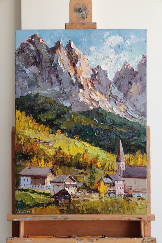 Sunlit Dolomites