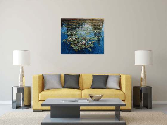 White Water Lilies Pond