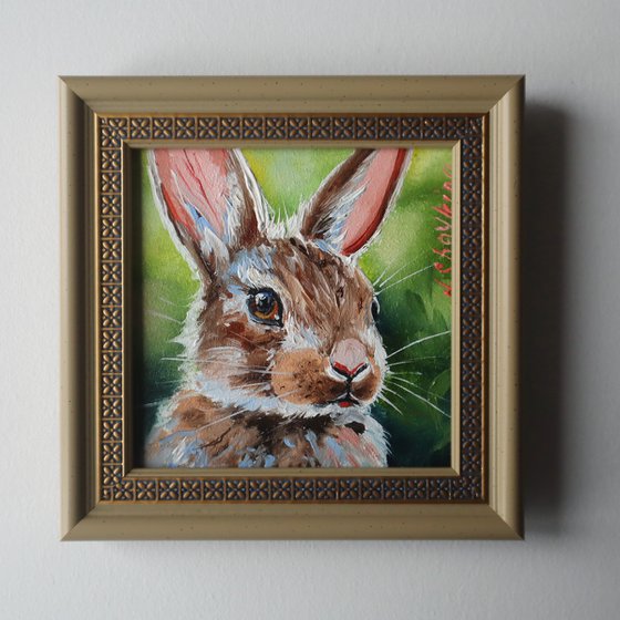 Bunny Miniature Painting