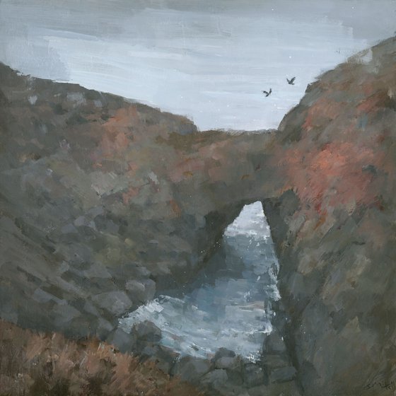 The Devils Frying Pan, Cadgwith
