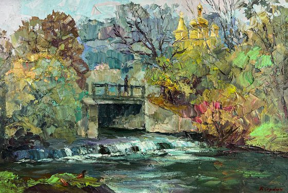 Morning Embroidered with Rays