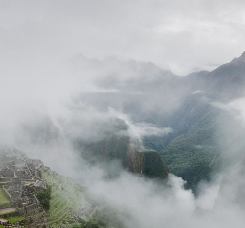 Misty Machu Picchu by Tom Hanslien