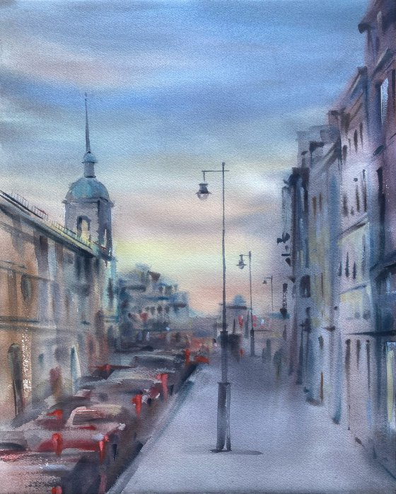 The city holds the last light