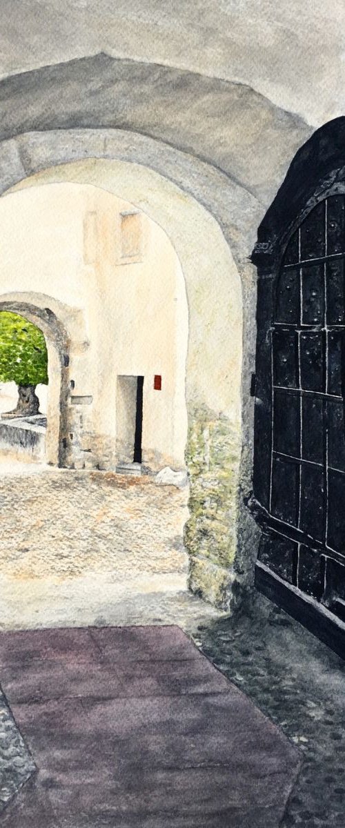 Hohensalzburg Castle Doorway by Jessica Probolus