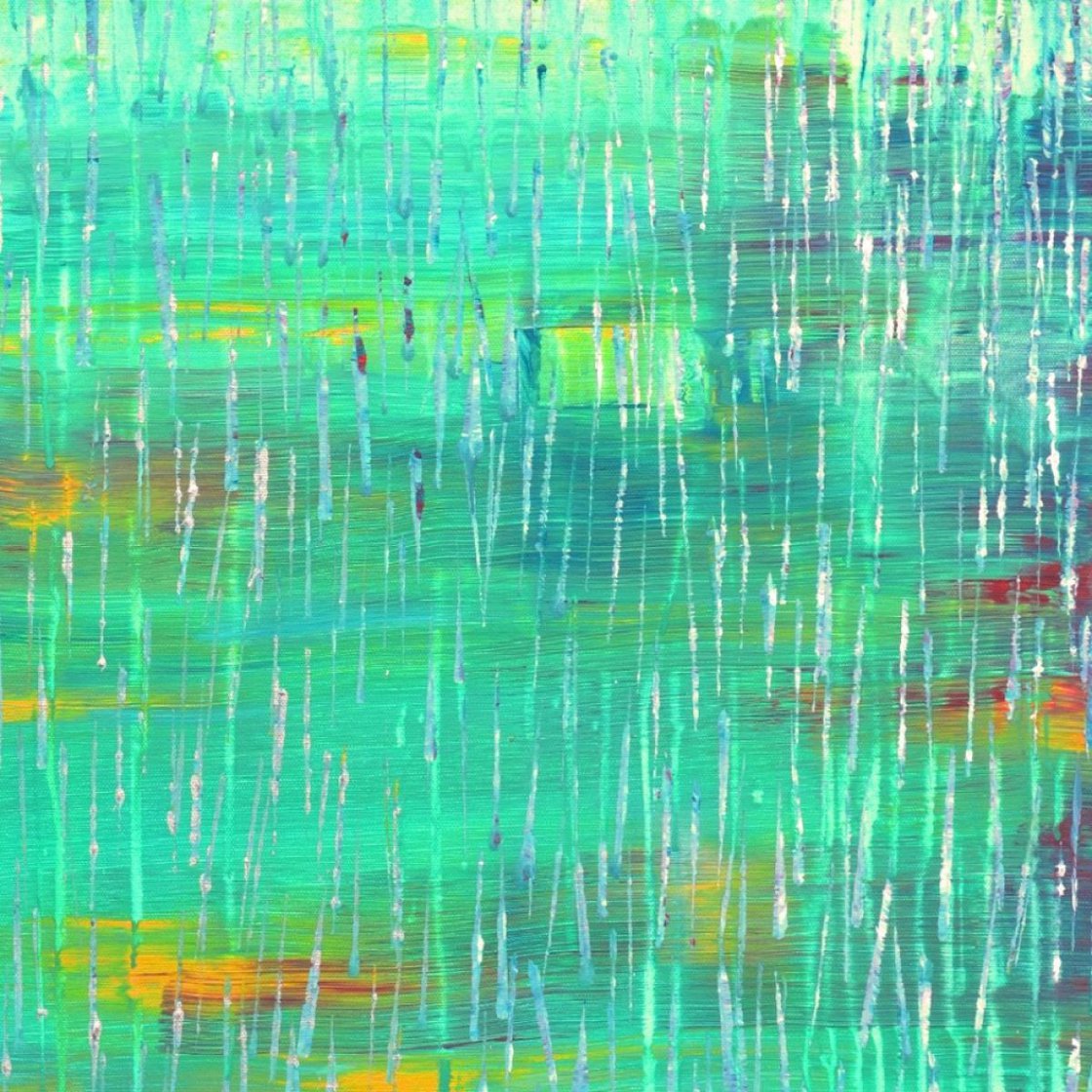 Rain Acrylic painting by Louise Mead | Artfinder