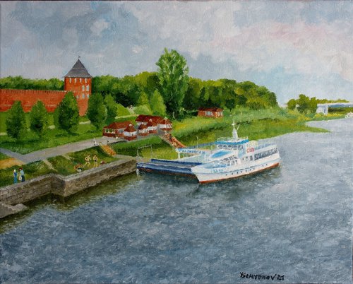 Novgorod, The Great, Sadko Boat by Juri Semjonov