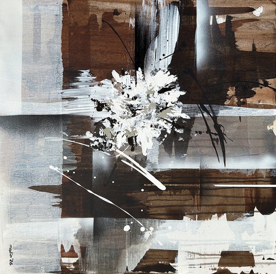 Structured Botanics diptych set