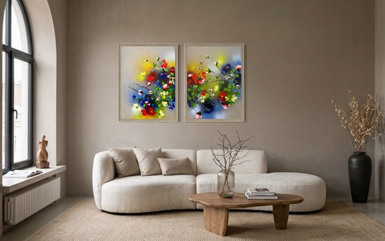 Light Field - Diptych