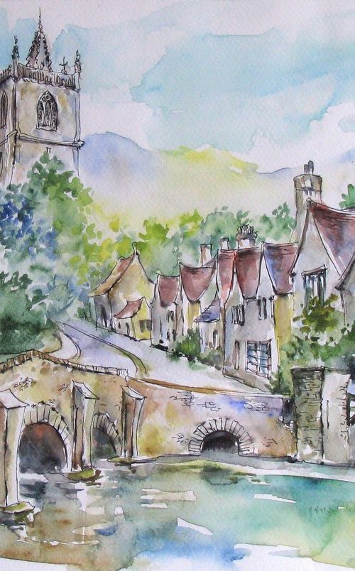 Castle Combe, England by Székelyhidi Zsolt