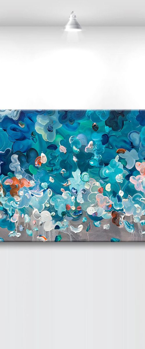 'Oceanum somnio' - 60x24" by Tatiana Georgieva
