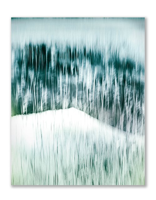 Whisper in the Wind - Vertical Abstract by Lynne Douglas