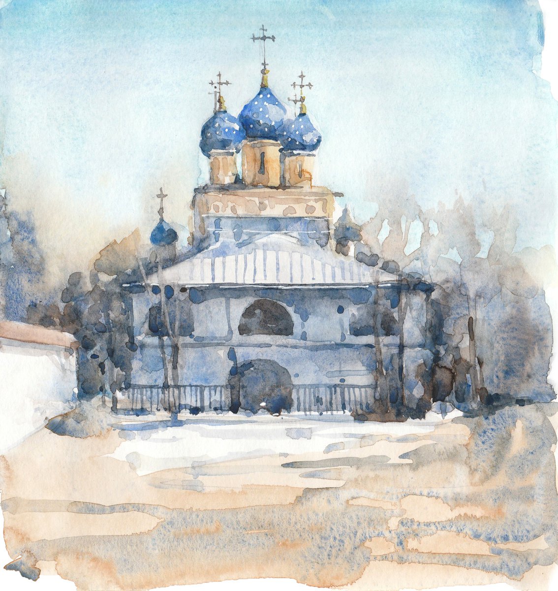 Church of the Kazan Icon of the Mother of God by Tatiana Alekseeva