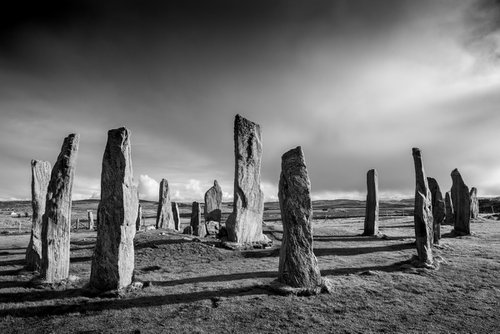 Standing Stones - Callanish 1 - Isle of lewis by Stephen Hodgetts Photography