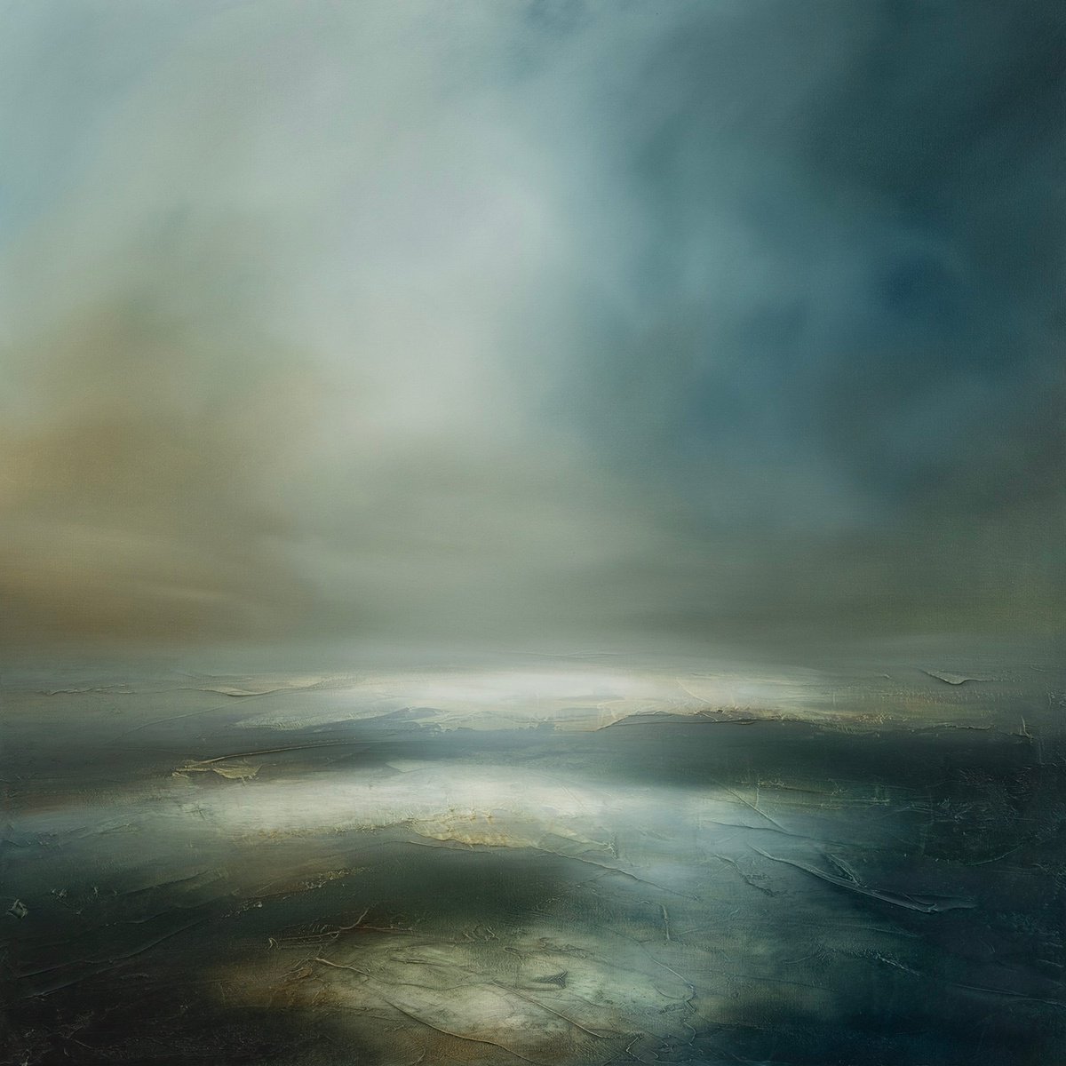 The Drifting Shore By Paul Bennett, 28 X 28, Artwork For Sale On Artfinder