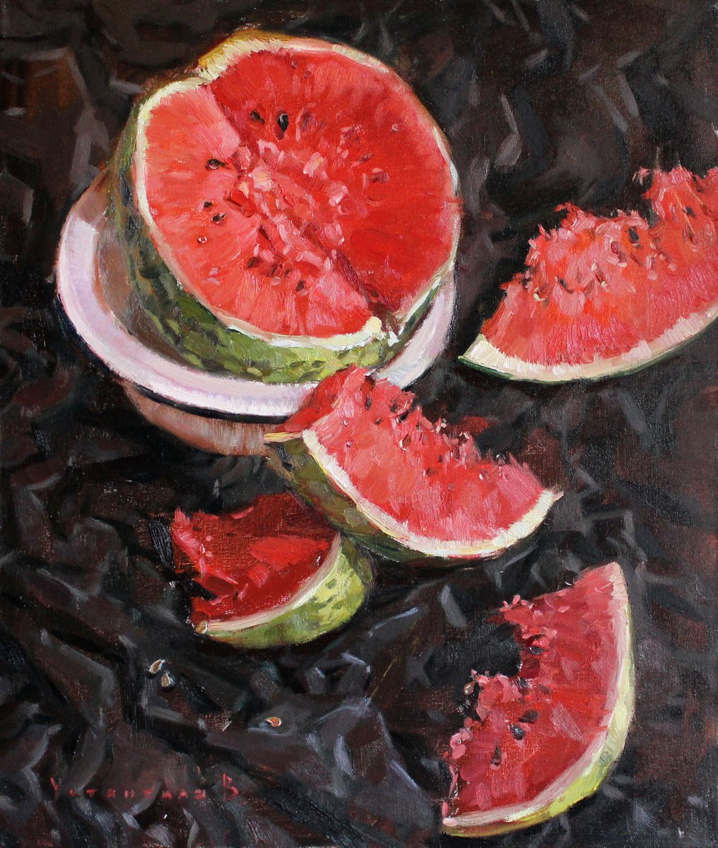 Watermelon red by Vira Ustianska