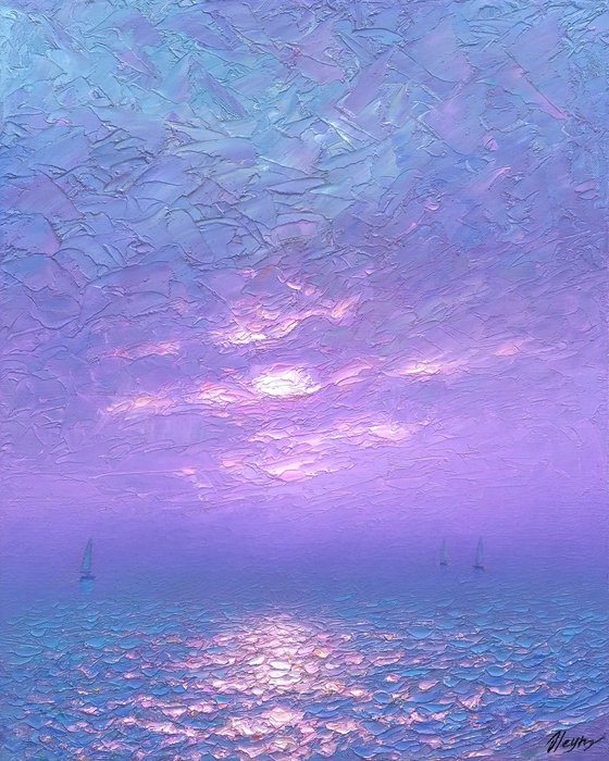 Lavender sea