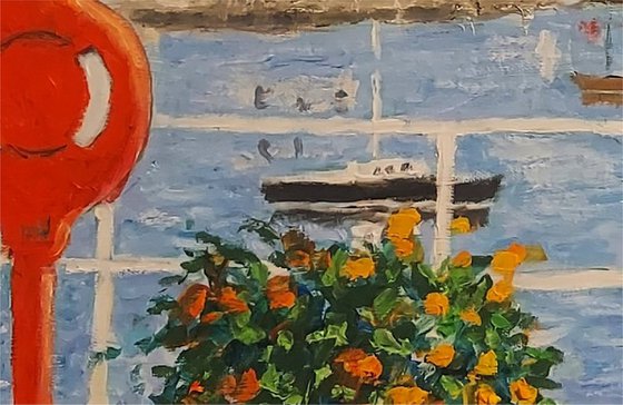 st monans harbour scene #4