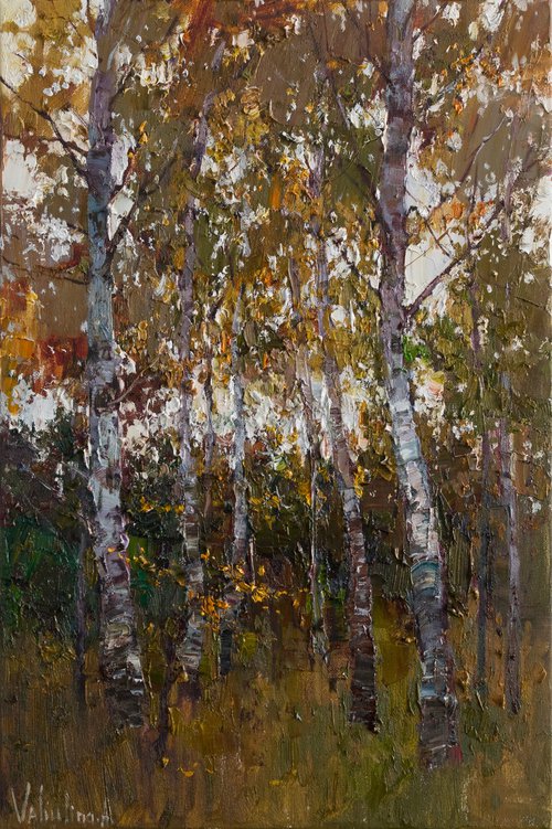Autumn forest by Anastasiia Valiulina
